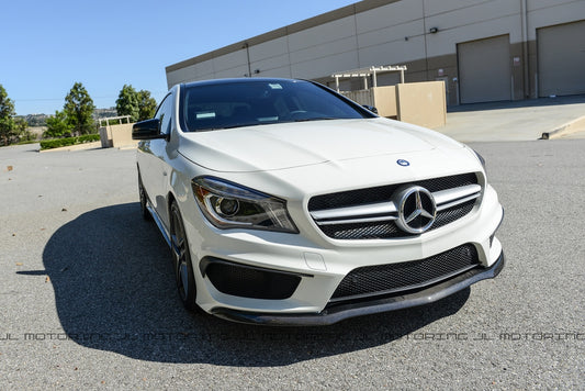 Mercedes Benz C117 CLA Class Carbon Fiber Front Lip