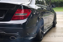 Load image into Gallery viewer, Mercedes Benz W204 C250 C300 C350 Carbon Fiber Side Skirts
