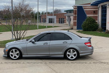 Load image into Gallery viewer, Mercedes Benz W204 C250 C300 C350 Carbon Fiber Side Skirts
