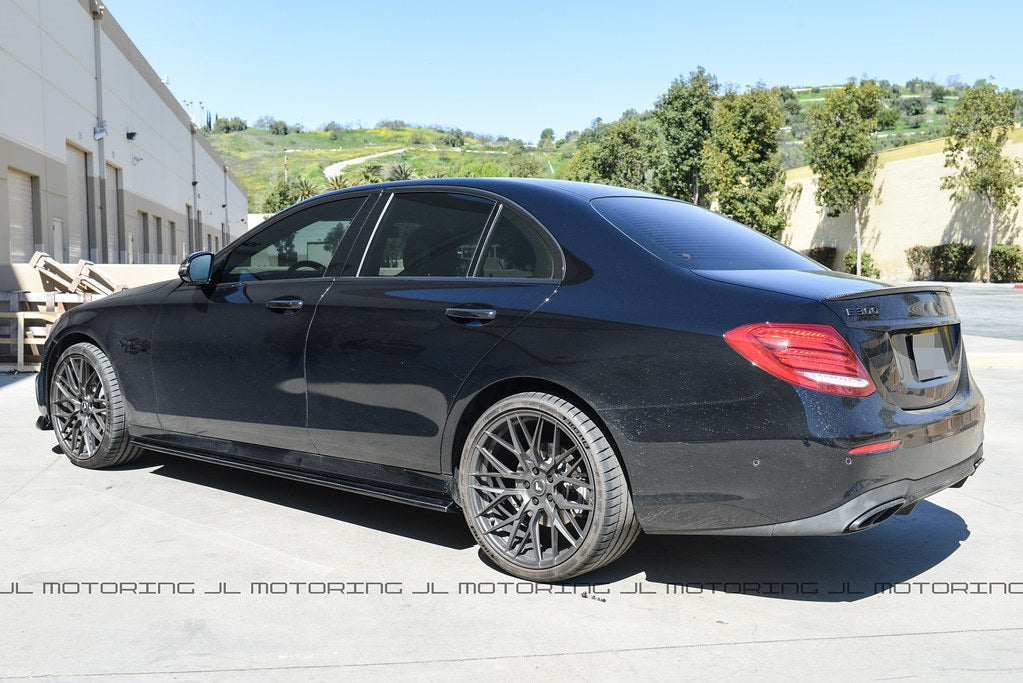 Mercedes Benz W213 E300 E43 E53 E63s AMG Carbon Fiber Side Skirts – JL ...