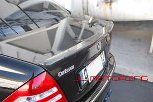 Mercedes W203 C Class Carlsson Style Carbon Fiber Trunk Spoiler