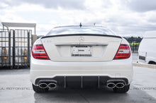 Load image into Gallery viewer, Mercedes Benz W204 C Coupe AMG Style Carbon Fiber Trunk Spoiler
