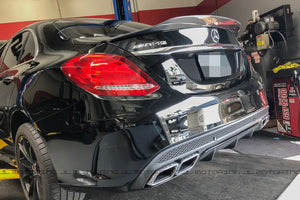 Mercedes W205 C Class GTX Carbon Fiber Trunk Spoiler