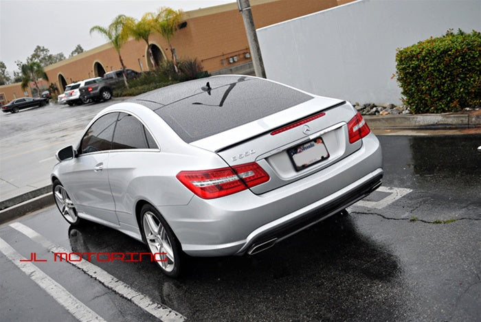 Mercedes C207 A207 E Coupe AMG Style Carbon Fiber Trunk Spoiler