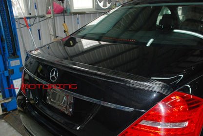 Mercedes W221 S Class AMG Style Carbon Fiber Trunk Spoiler
