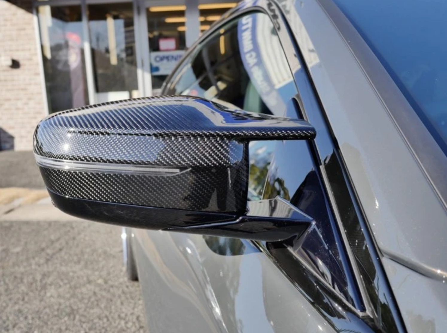 BMW G30 5 Series M Style Carbon Fiber Mirrors