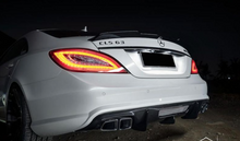 Load image into Gallery viewer, Mercedes W218 CLS 63 AMG DTM Carbon Fiber Rear Diffuser
