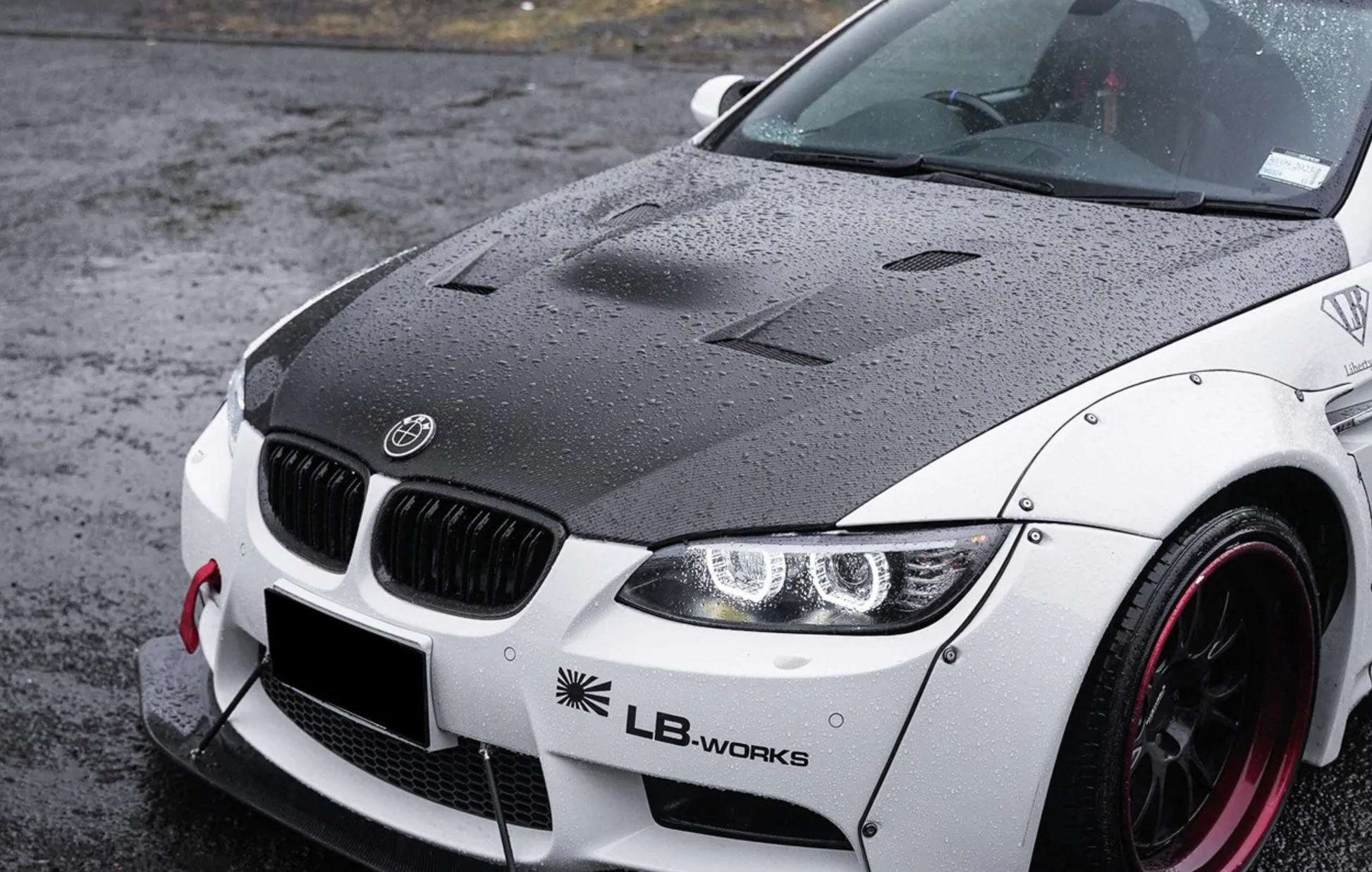 E92 online carbon hood