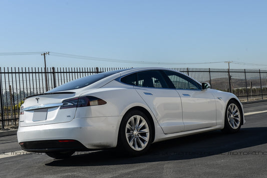 Tesla Model S Carbon Fiber Trunk Spoiler