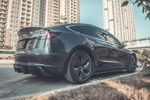Load image into Gallery viewer, Tesla Model 3 Carbon Fiber Side Skirts
