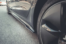 Load image into Gallery viewer, Tesla Model 3 Carbon Fiber Side Skirts
