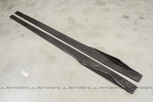 GT Carbon Fiber Side Skirts