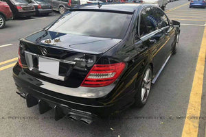 Mercedes Benz W204 C63 AMG Carbon Fiber Side Skirts
